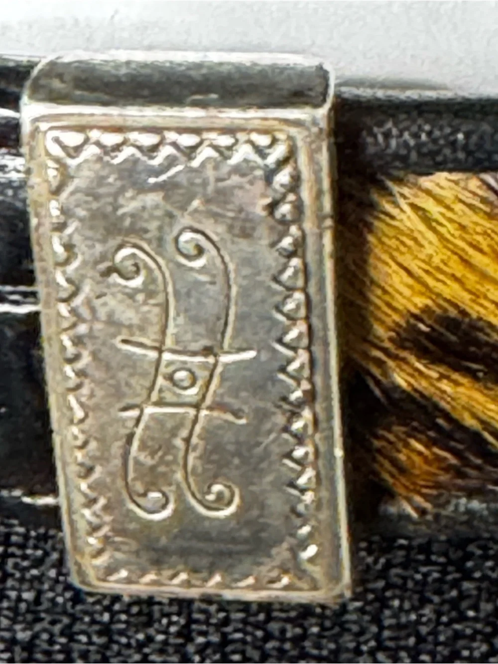 Brighton Leopard & Zebra Print Leather Waist Belt - Picture 5 of 13
